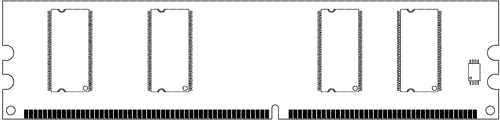 184-pin DDR SDRAM DIMM