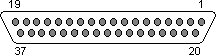 37 PIN D-SUB FEMALE