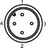 Garmin GPS 4 PIN round · AllPinouts