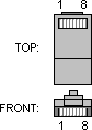 RJ45 MALE CONNECTOR