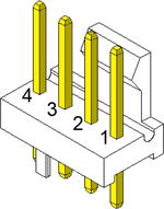 Diskurs inch undskyldning Motherboard (CPU) 4 Pin Fan · AllPinouts