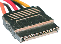 image of 15 pin SATA Power connector