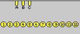 12 pin Nokia 3250 cell phone special connector layout