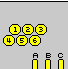 6 pin Nokia 6111 cell phone special connector layout