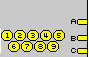 9 pin Nokia 6820 cell phone special connector layout