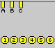 6 pin Nokia 7610 cell phone special connector layout