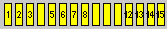 15 pin Palm special connector layout