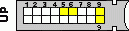 18 pin Phillips cell phone special connector layout