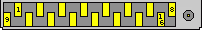 16 pin Qualcomm cell phone special connector layout