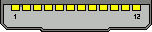 12 pin Siemens Lumberg cell phone special connector diagram